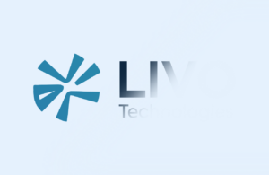 Das Logo von LIVO Technologies halb verhüllt